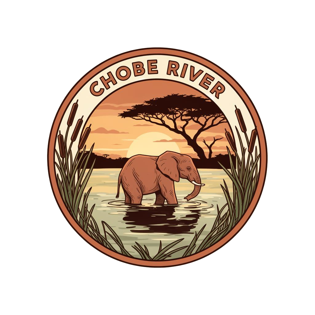 Chobe River illustrated badge